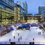 London’s Ice Rink Canary Wharf a