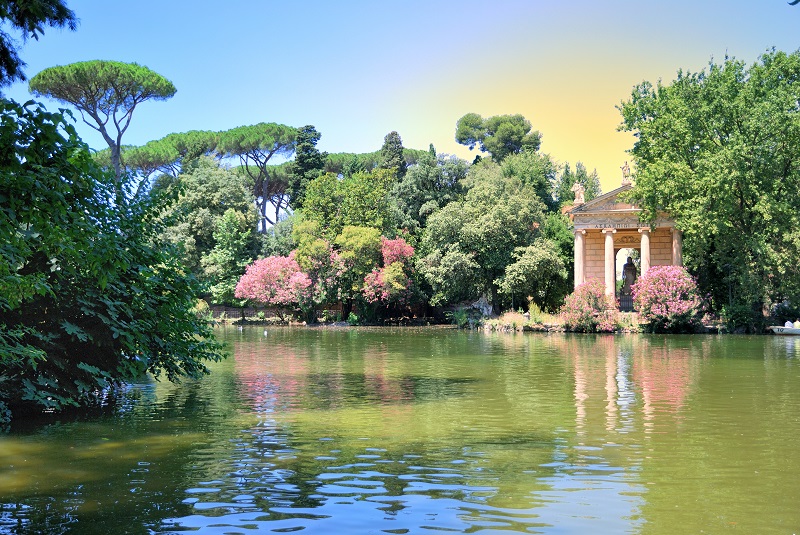 Villa Borghese gardens Rome - Lets Travel More