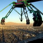 Stratosphere Insanity Roller Coaster a