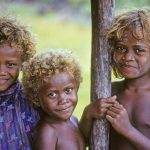 Blonde Hair Solomon Islands