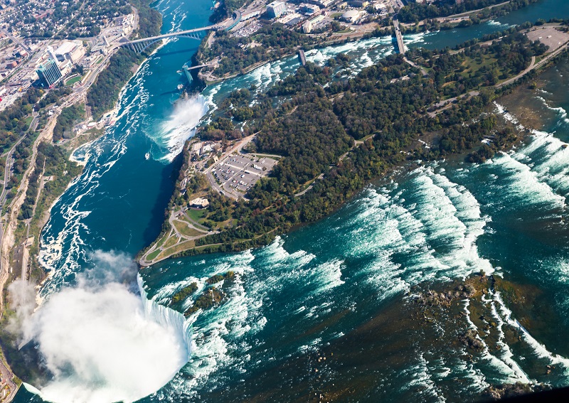 aerial tour niagara falls