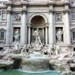 Toss Coins at Trevi Fountain