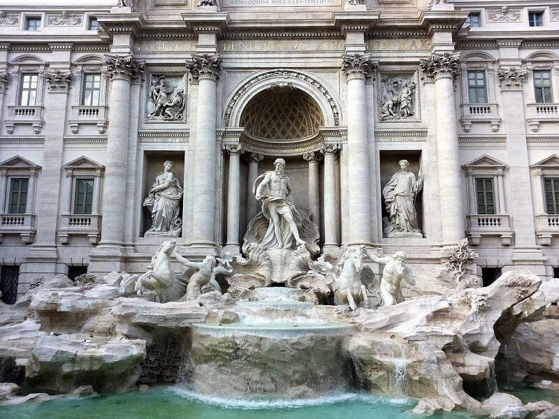 Toss Coins at Trevi Fountain Lets Travel More