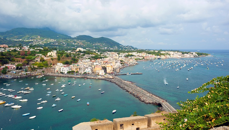 View of Ischia Ponte