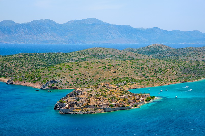 Island of Spinalonga, Crete, Greece