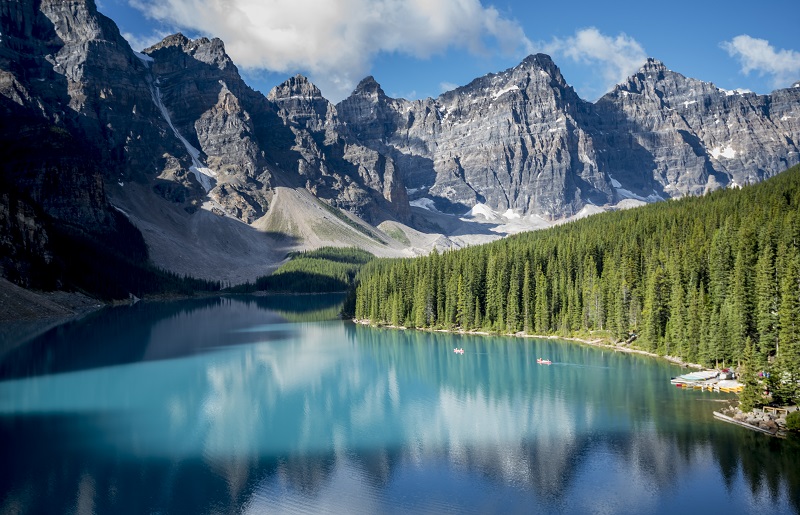 beautiful-moraine-lake-in-banff-national-park-albe - Lets Travel More