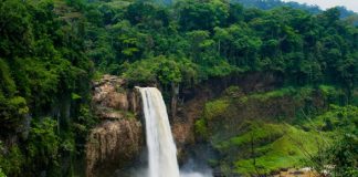 Cameroon waterfall