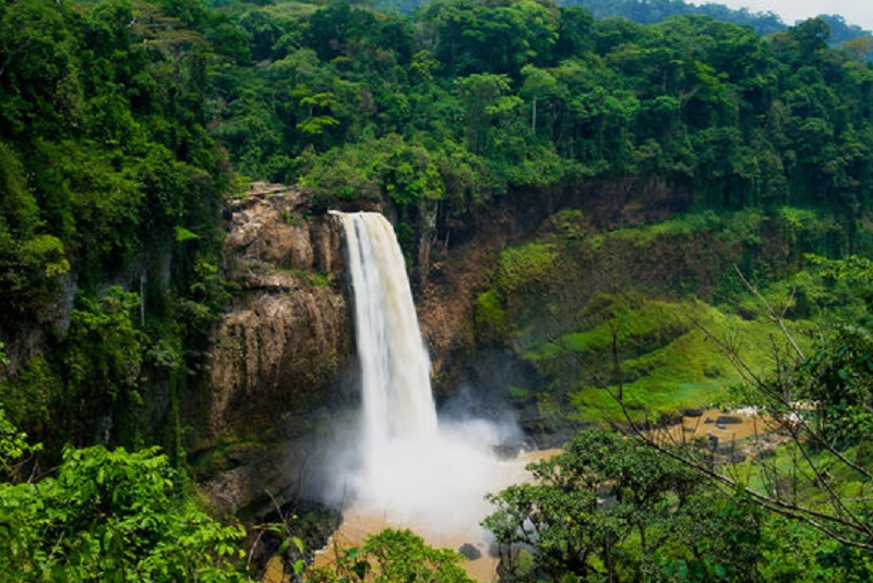 Cameroon waterfall