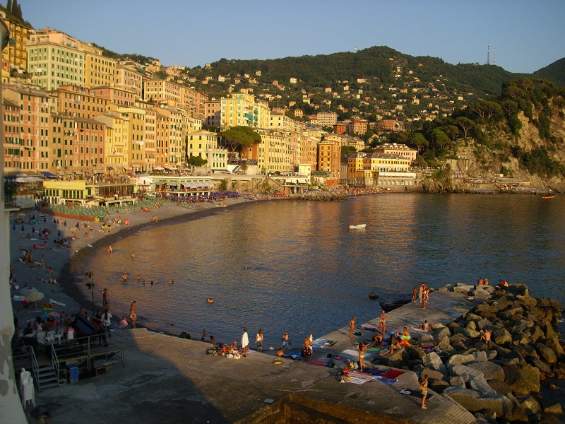 Camogli Beach, Liguria