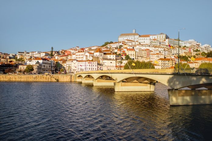 Coimbra city in Portugal